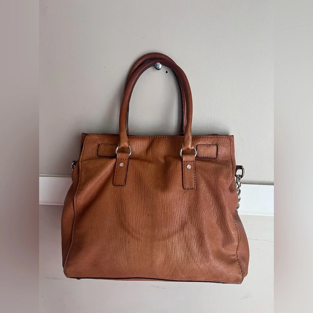 Michael Kors Tan Leather Shoulder Bag
